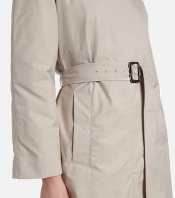 Mantel The Cube Orleans aus Twill | Max Mara