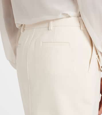 Jupe midi en coton mélangé | Tom Ford