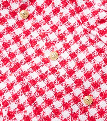 Kleid aus Tweed | Balmain Kids