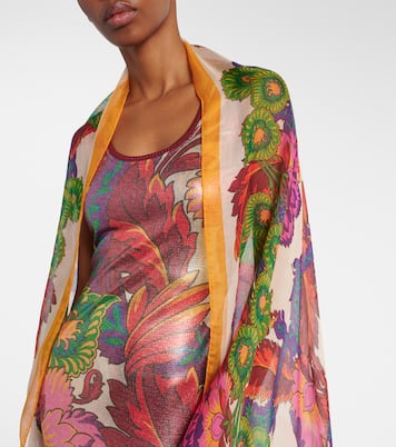 Foulard con stampa floreale | Etro