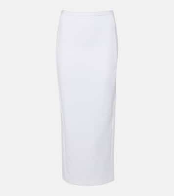 High-Rise-Bleistiftrock Charme aus Jersey | Max Mara