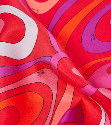 Sciarpa Marmo in twill di seta | Pucci