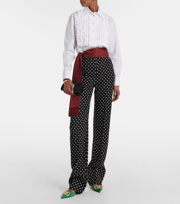 Escarpins VLogo 40 en satin | Valentino Garavani