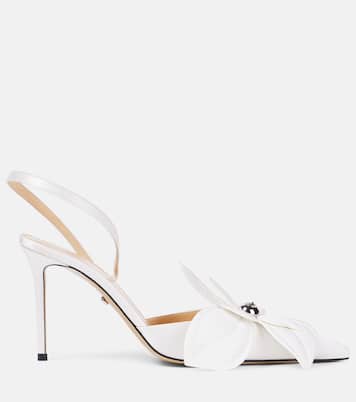 Escarpins slingback Orchid 95 à fleurs | Mach & Mach