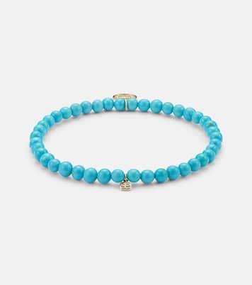 Small 14kt gold pendant necklace with diamond | Sydney Evan