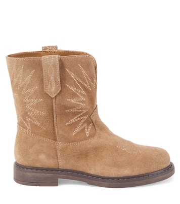 Stiefel aus Veloursleder | Golden Goose Kids