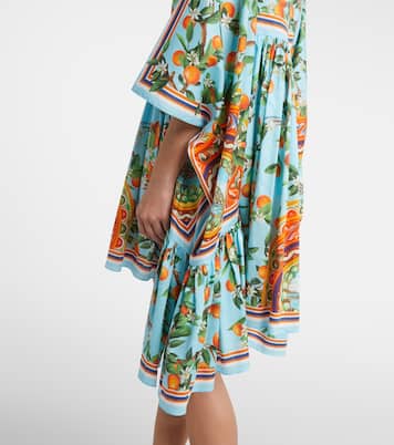Caftán de algodón estampado | Dolce&Gabbana