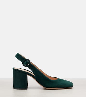 Pumps slingback in suede | Gianvito Rossi