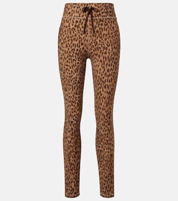 Panthera mid-rise leggings | The Upside