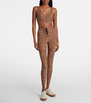 Panthera mid-rise leggings | The Upside
