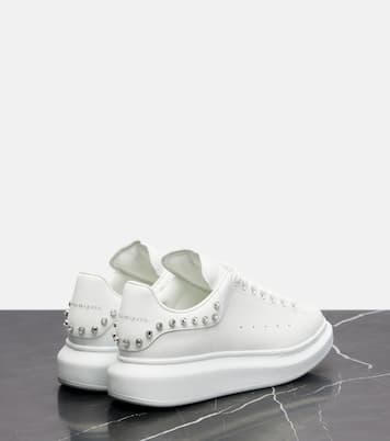 Baskets Oversized en cuir à ornements | McQueen
