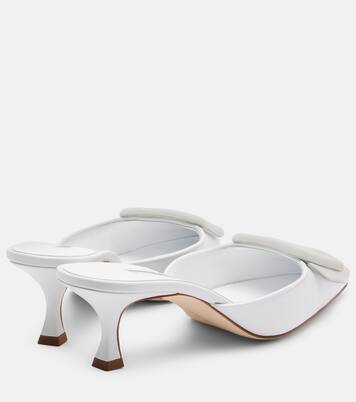 Maysale 50 leather mules | Manolo Blahnik