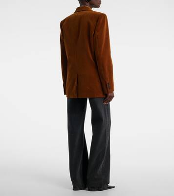 棉质灯芯绒西装式外套 | Saint Laurent