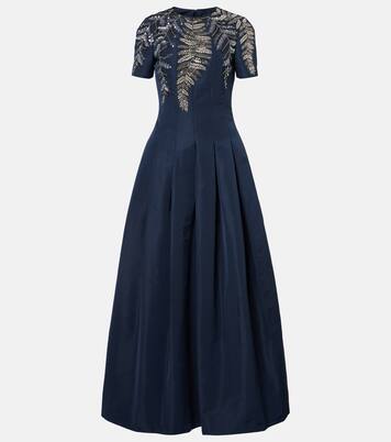 Embellished faille gown | Oscar de la Renta