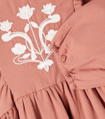 Kana embroidered cotton dress | C'era Una Volta