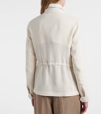 Feldjacke Traveler Mini aus Leinen-Crêpe | Loro Piana