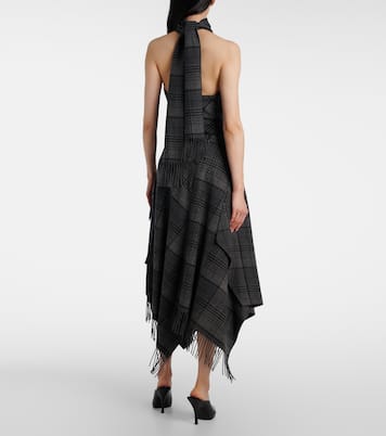 Hadia fringed wool midi skirt | Ralph Lauren Collection