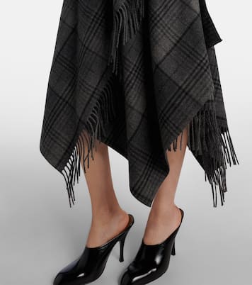 Hadia fringed wool midi skirt | Ralph Lauren Collection