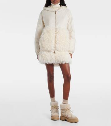 Paneled zip-up hoodie | Moncler