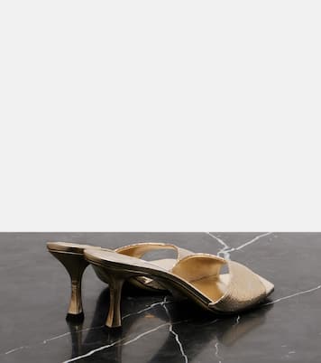Skye 70金属感穆勒鞋 | Jimmy Choo