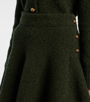 Falda midi Knot de punto bouclé | Bottega Veneta