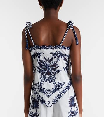 Floral embroidered cotton blouse | Farm Rio