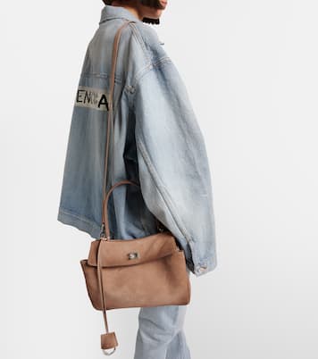 Rodeo Medium suede tote bag | Balenciaga