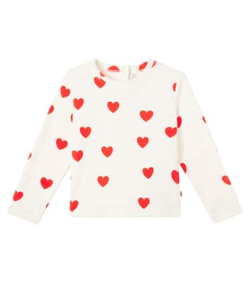 Printed cotton-blend sweatshirt | Mini Rodini