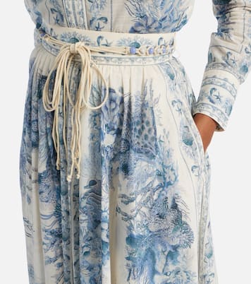 Wanderlust cotton maxi skirt | Zimmermann
