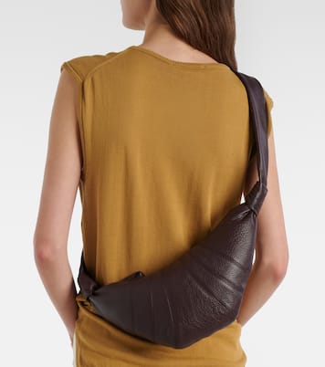 Croissant Large leather bag | Lemaire