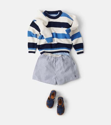 Celosia striped cotton sweater | The New Society