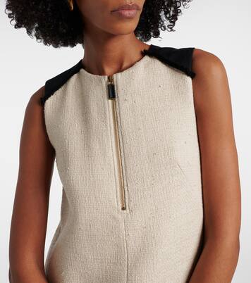 Mito cotton and linen midi dress | Max Mara