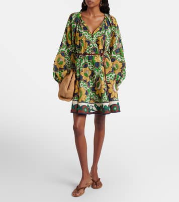 Liana printed minidress | Alémais