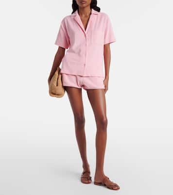 Resort cotton terry shirt | Hunza G