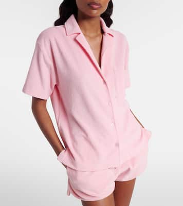 Resort cotton terry shirt | Hunza G