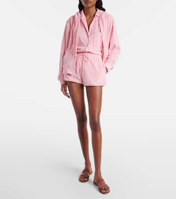 Resort cotton terry shirt | Hunza G