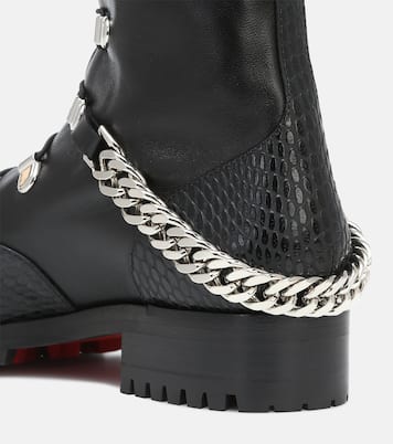 Bottines Horse Guarda en cuir | Christian Louboutin