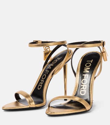 Padlock leather sandals | Tom Ford