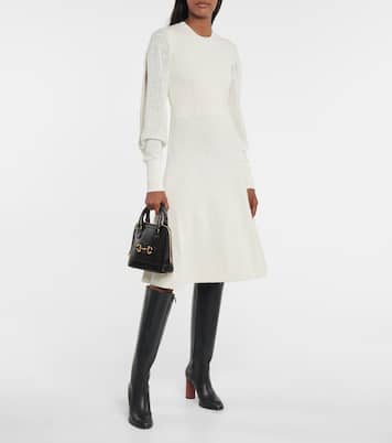 Vestido midi de punto | Victoria Beckham