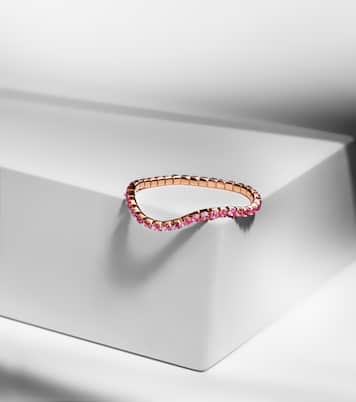 Bague Thread en or 18 ct et saphirs | Shay Jewelry