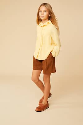 Short en daim synthétique | Chloé Kids