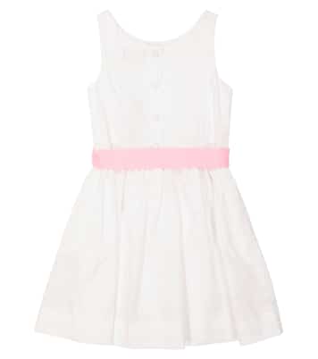 Abito in cotone con fiocco | Polo Ralph Lauren Kids