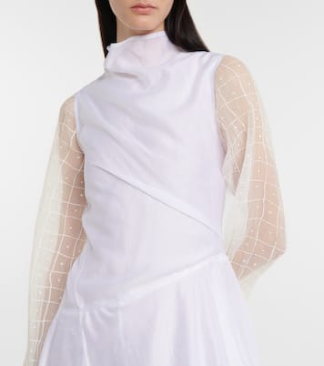 Cowl-neck minidress | JW Anderson