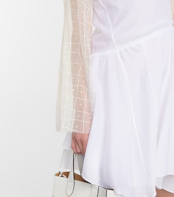Cowl-neck minidress | JW Anderson