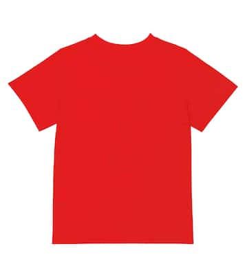 Camiseta de algodón con apliques | Stella McCartney Kids