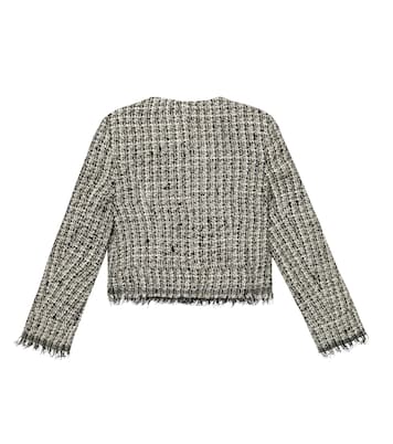 Verzierte Jacke aus Tweed | Balmain Kids