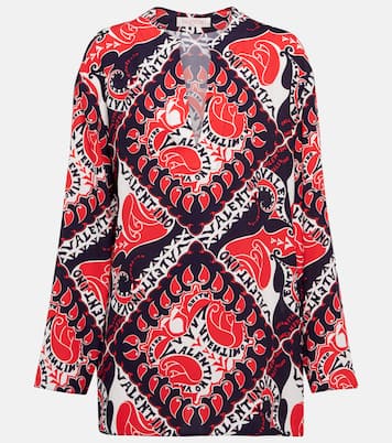 Bedruckte Bluse aus Seide | Valentino