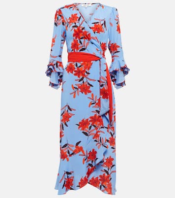 Rollins floral wrap dress | Diane von Furstenberg