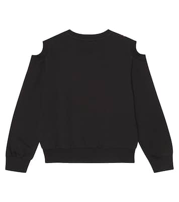 Sweatshirt aus Jersey mit Cut-out | Versace Kids