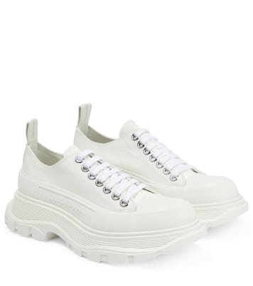 Tread Slick canvas sneakers | McQueen